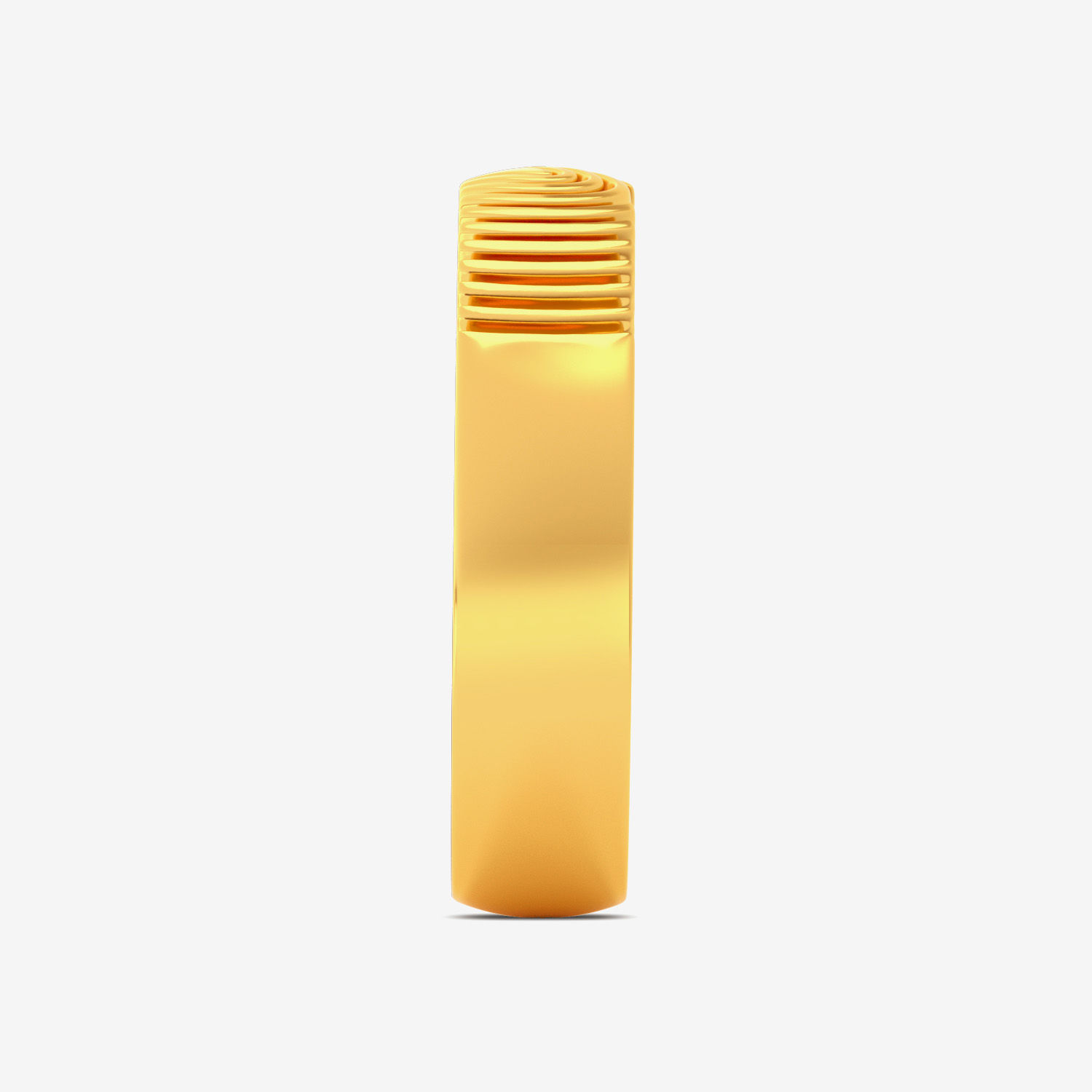 Gold Finger Print Ring image