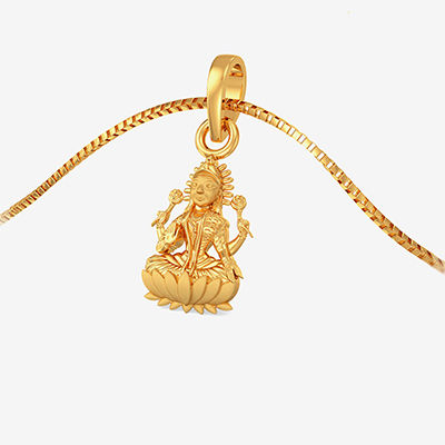 Gold Lakshmi Pendant Designs With Price Gold Look Alike Lakshmi