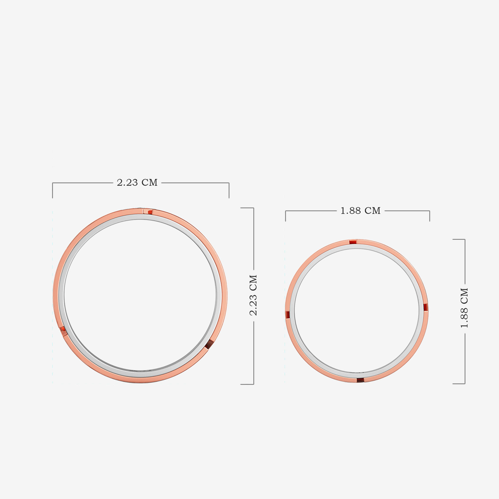 Imperial Stencil Curve Diamond Ring Combo alternate view 3