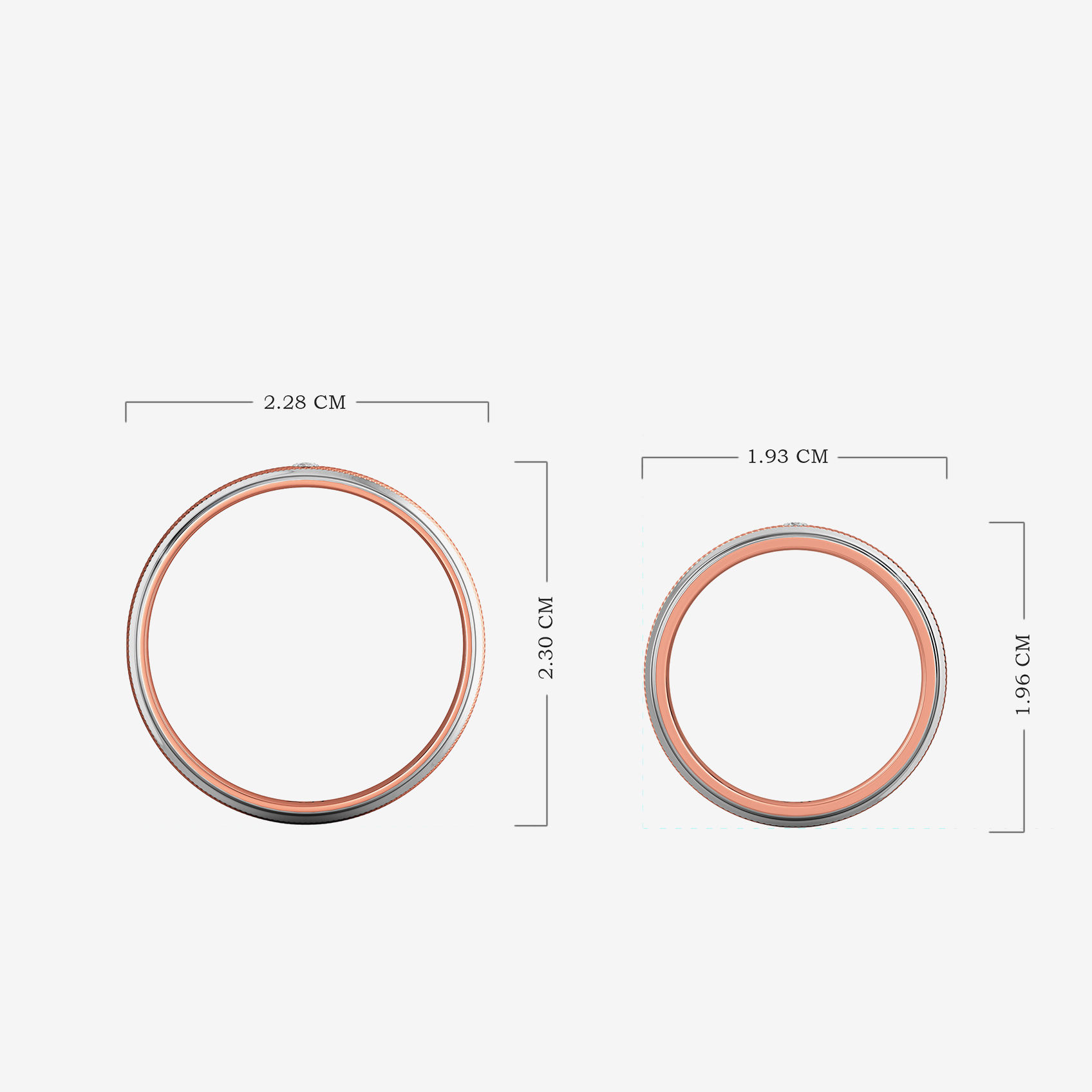 Luxurious Textured Diamond Ring Combo alternate view 3