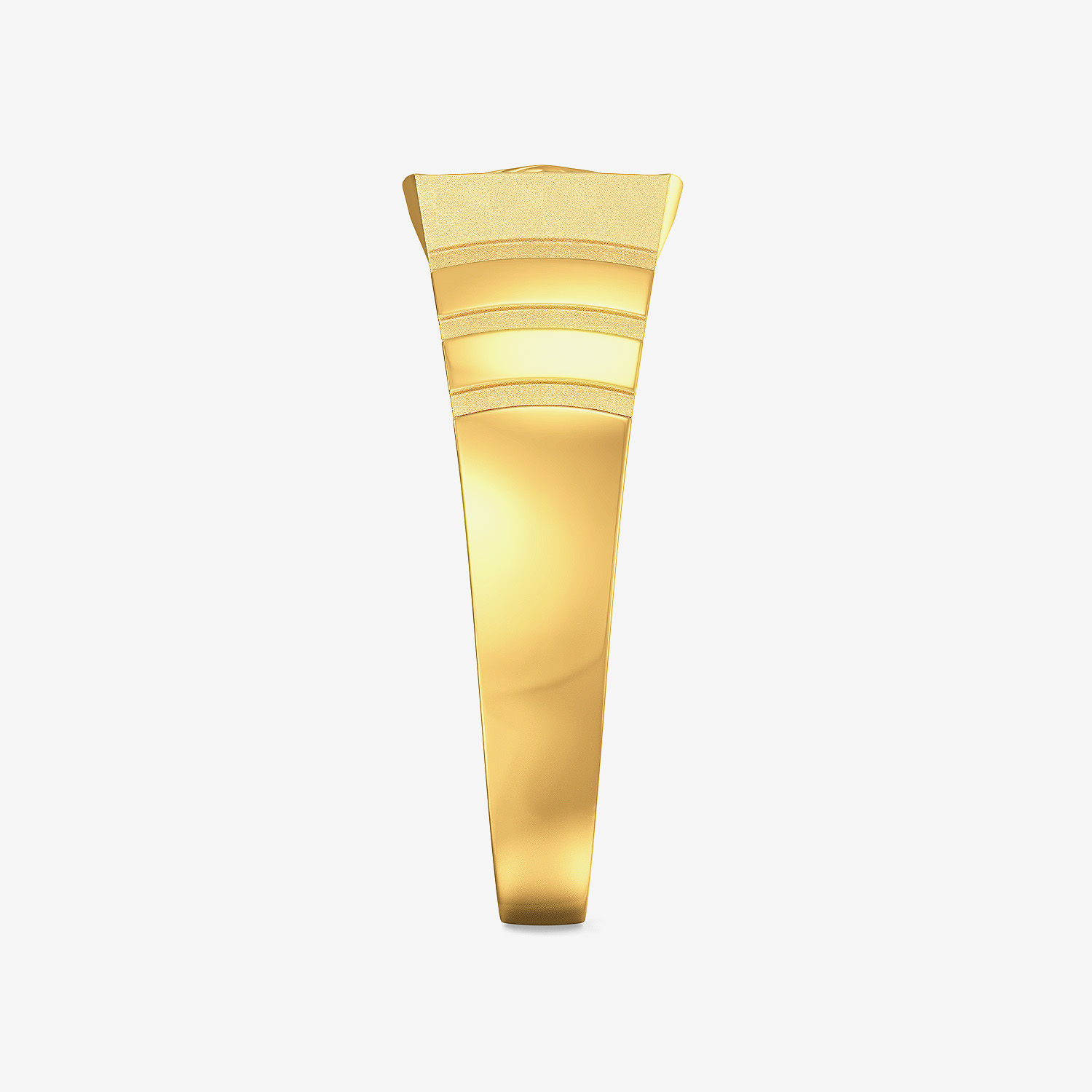 Mature Masculine Designer Gold Rings image