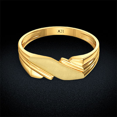 Mature Macho Bold Gold Rings alternate view 2