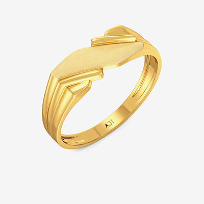 Mature Macho Bold Gold Rings alternate view 1