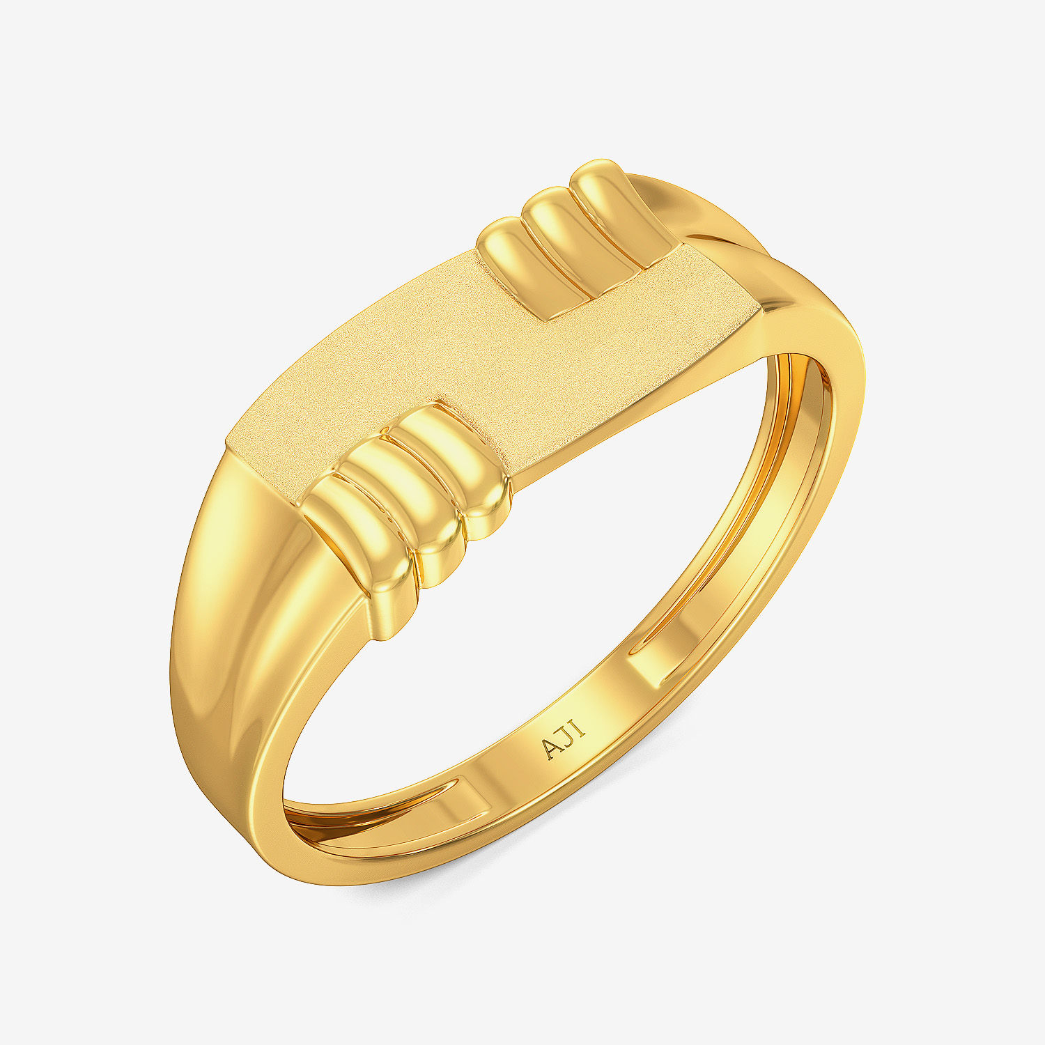 Pleasing Designer Gold Rings