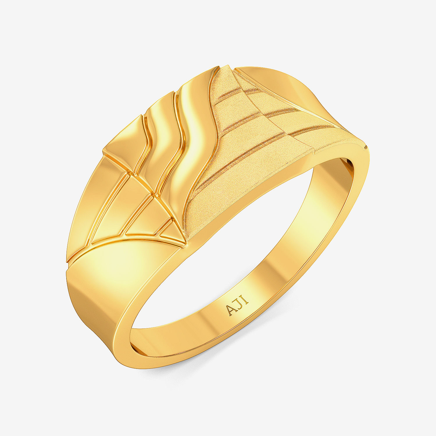 Iconic Trendy Designer Gold Rings