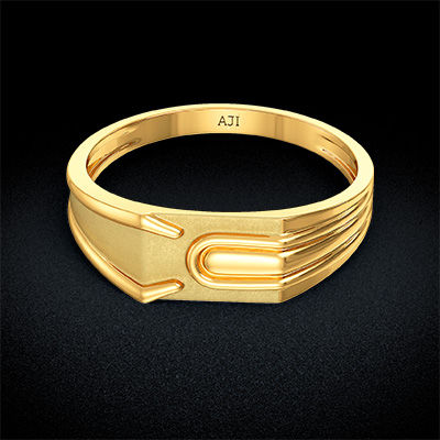 Funky Designer Gold Rings alternate view 2