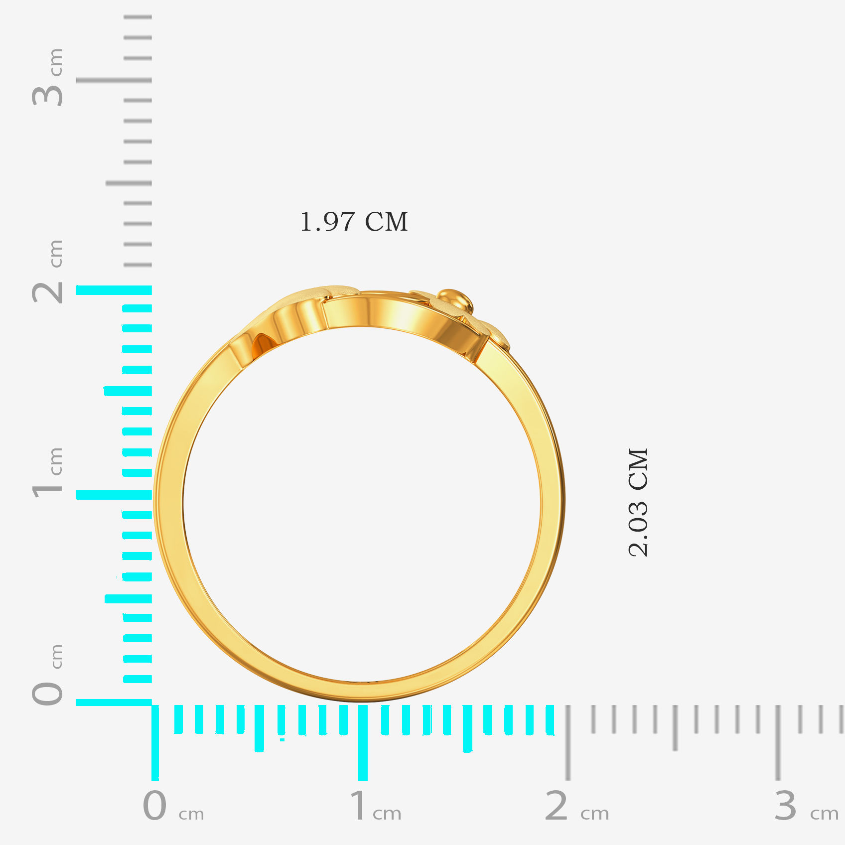 Flore Gold Women Ring image