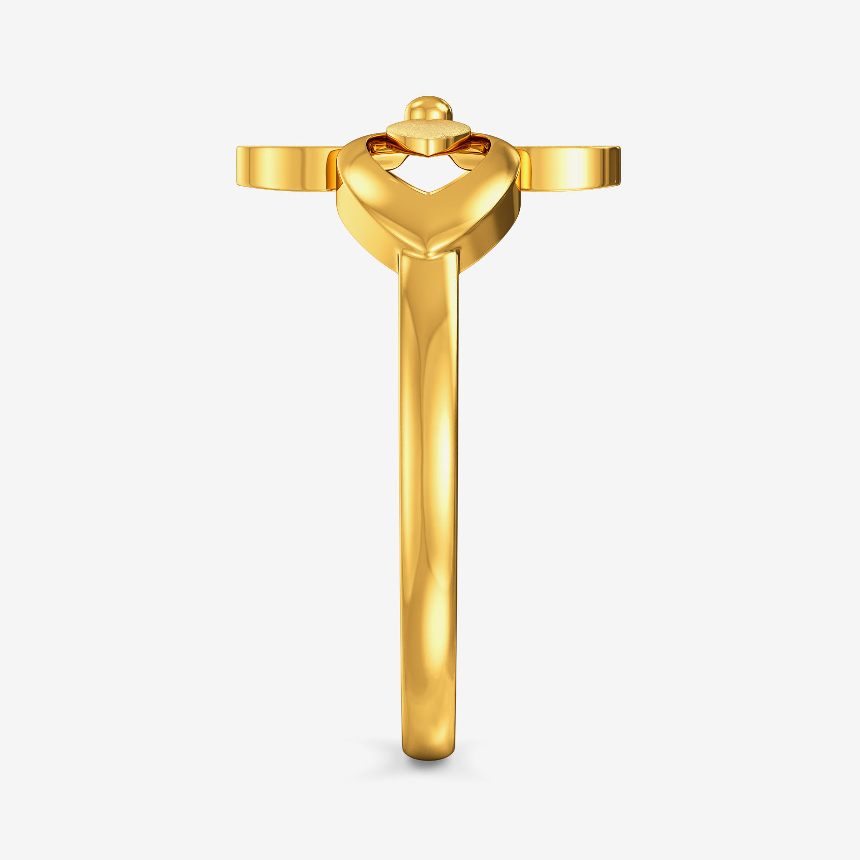 Flowered Gold Ring alternate view 3
