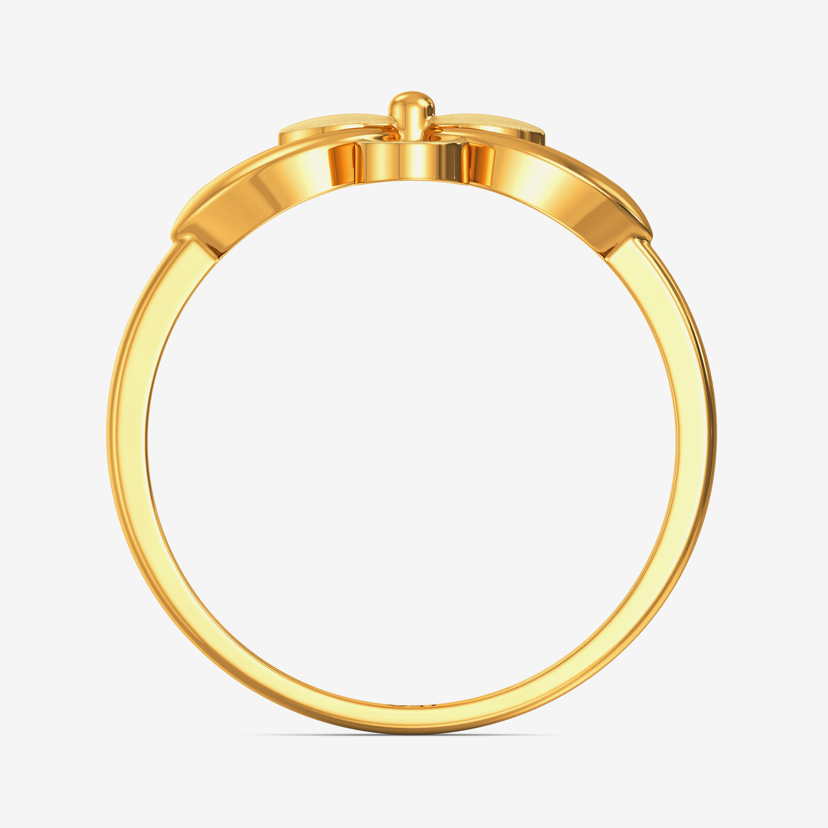 Flowered Gold Ring image
