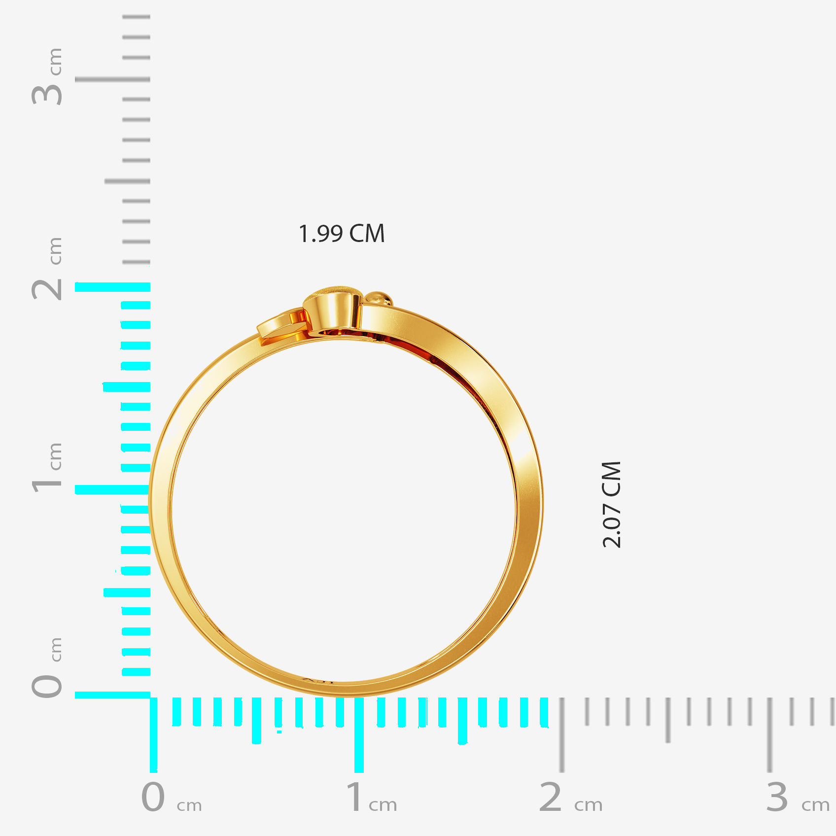 Flowery Gold Ring image