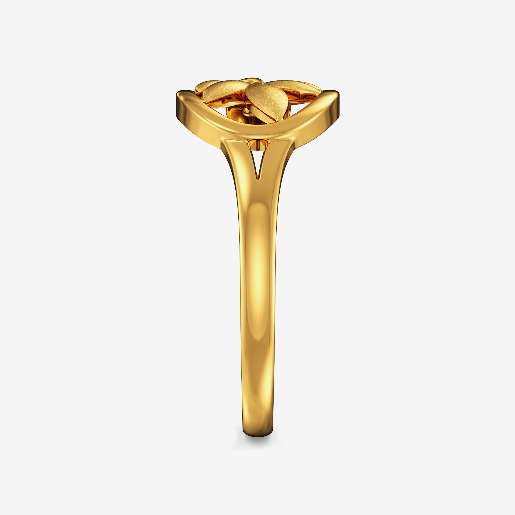 Foliage Gold Ring alternate view 3