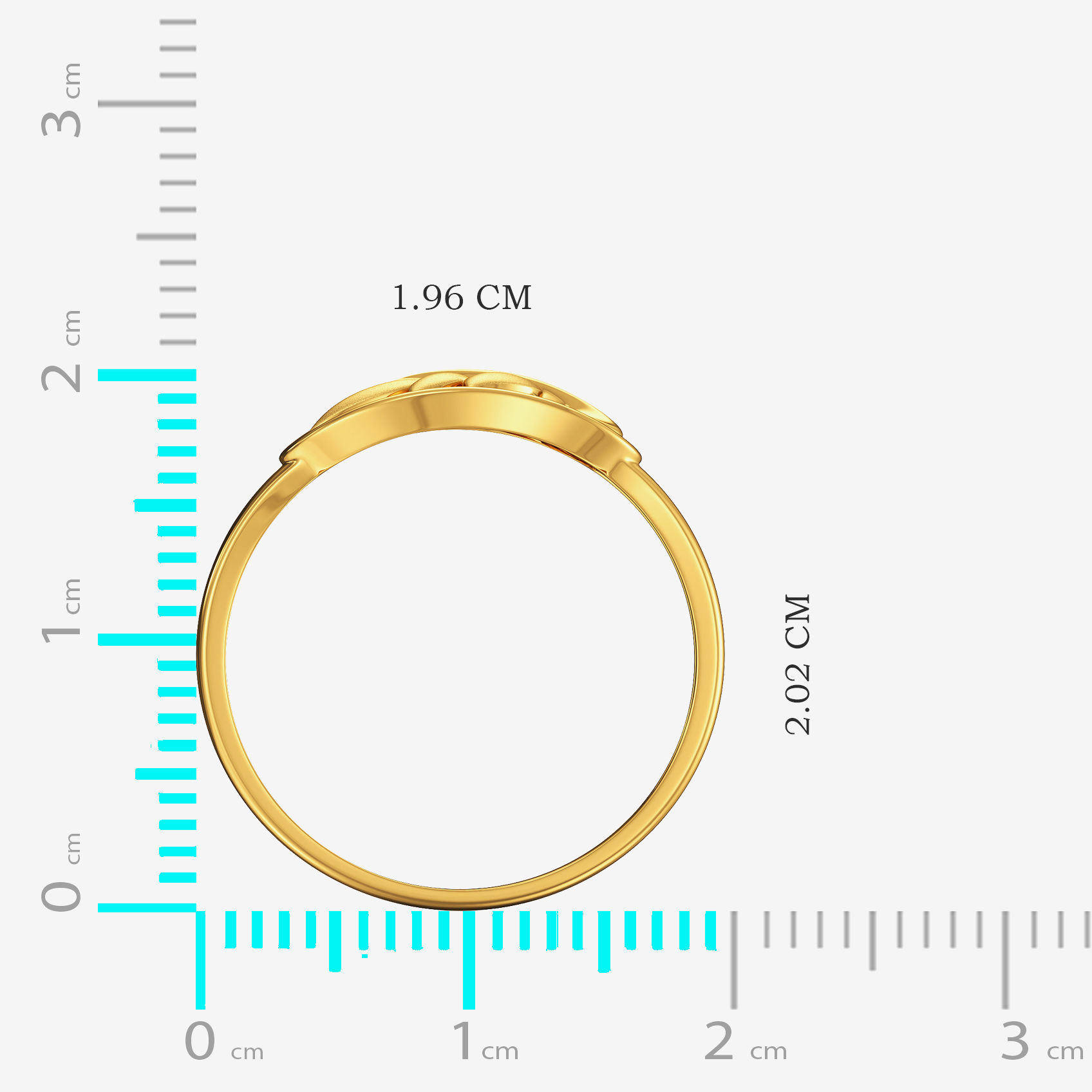 Foliage Gold Ring image