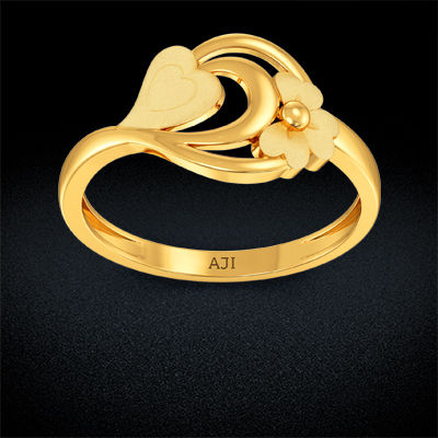 Endearing  Gold Kids Ring alternate view 2