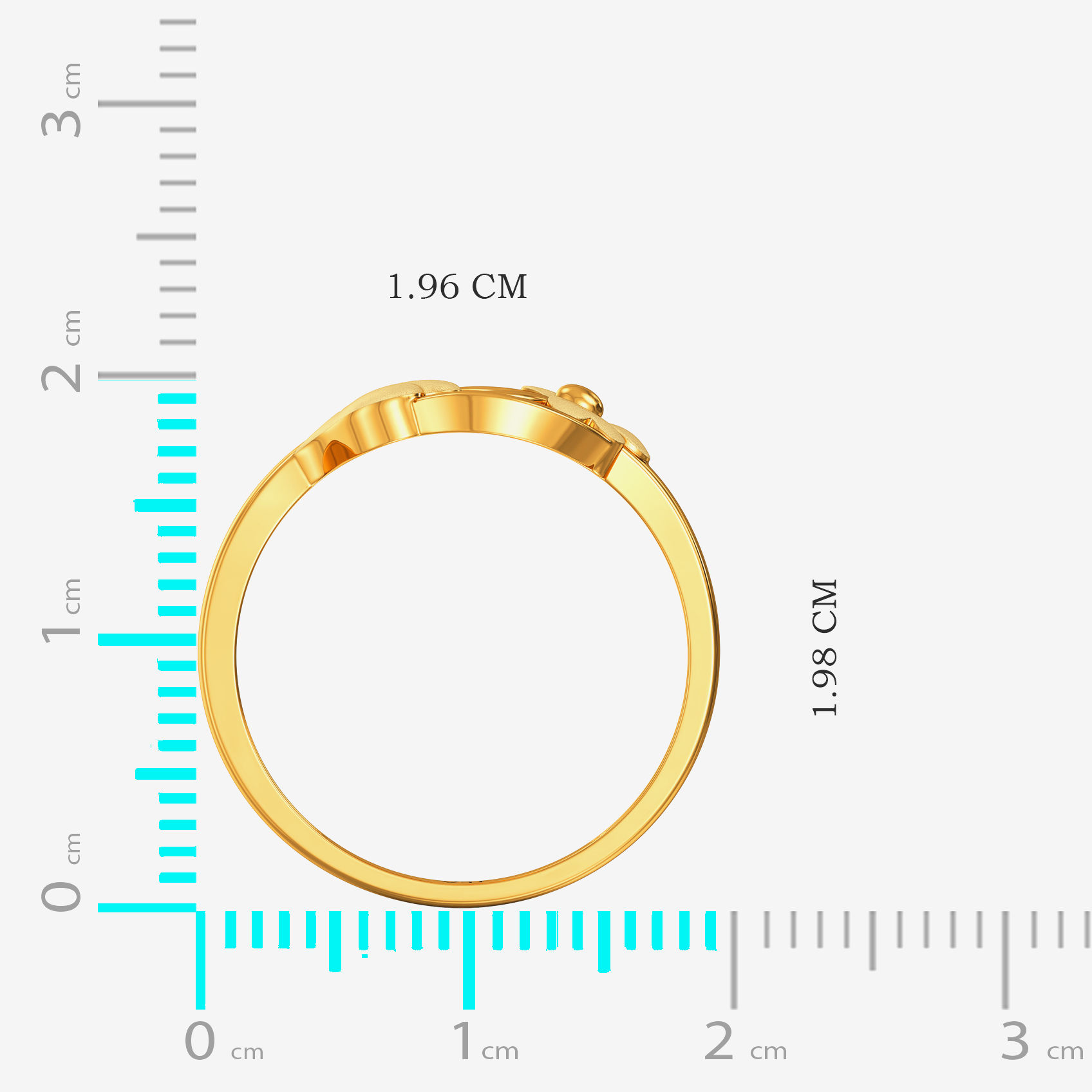 Endearing  Gold Kids Ring image