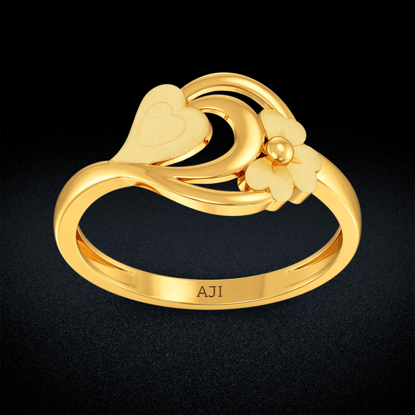 Endearing  Gold Kids Ring image