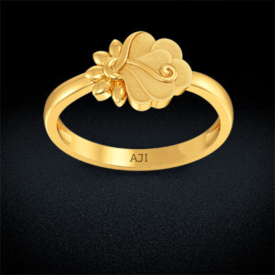 Flowery Gold Women Ring alternate view 2