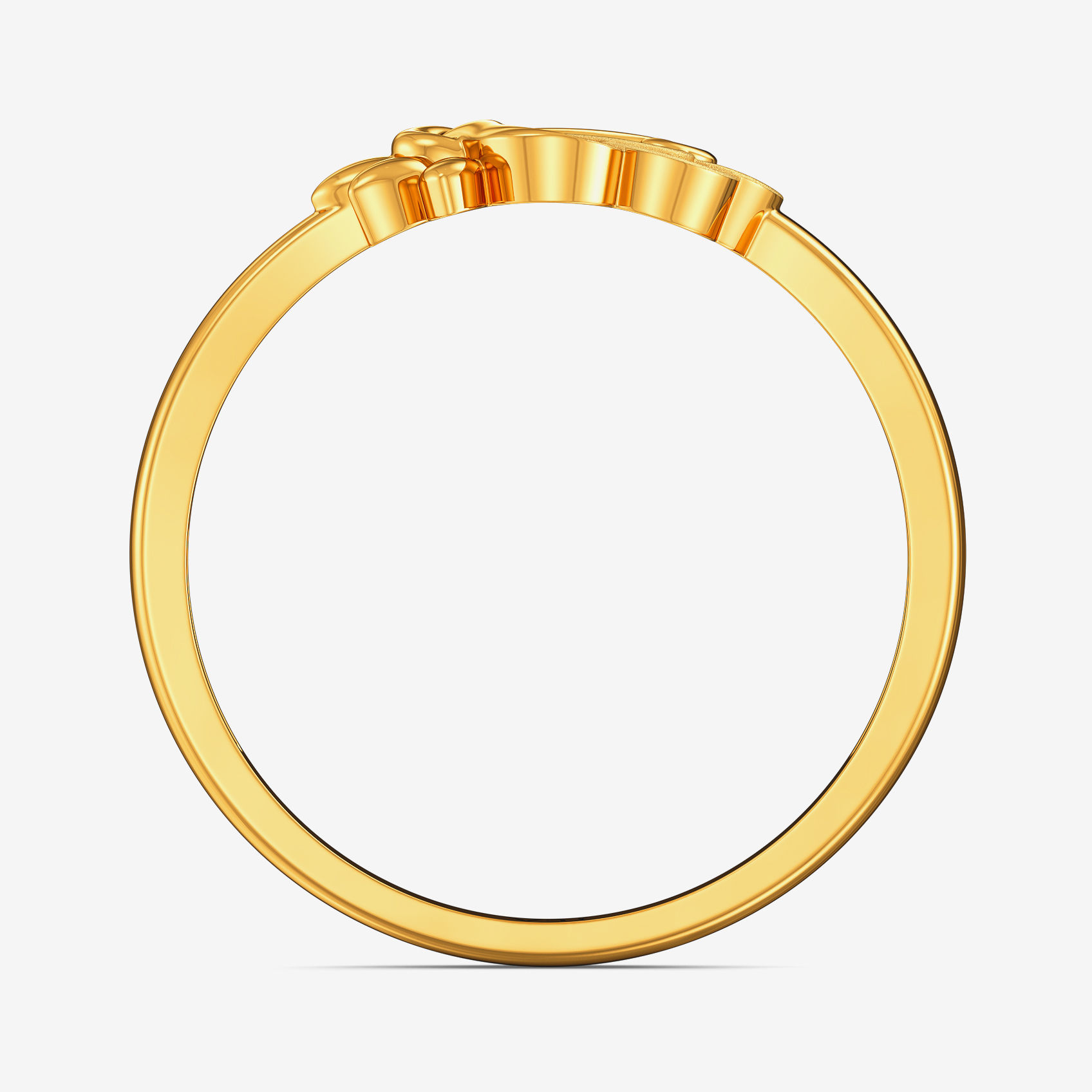 Flowery Gold Women Ring image
