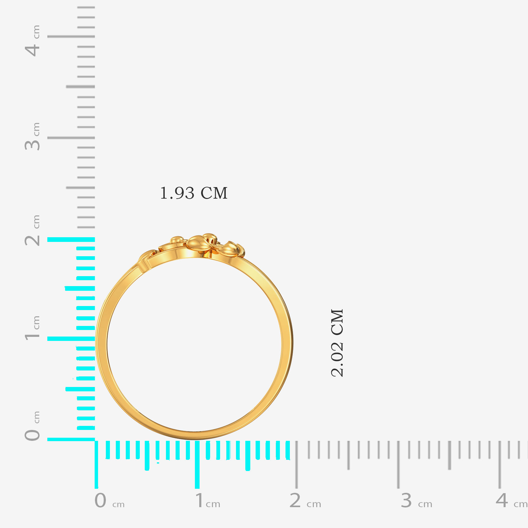 Blooming Gold Ring image