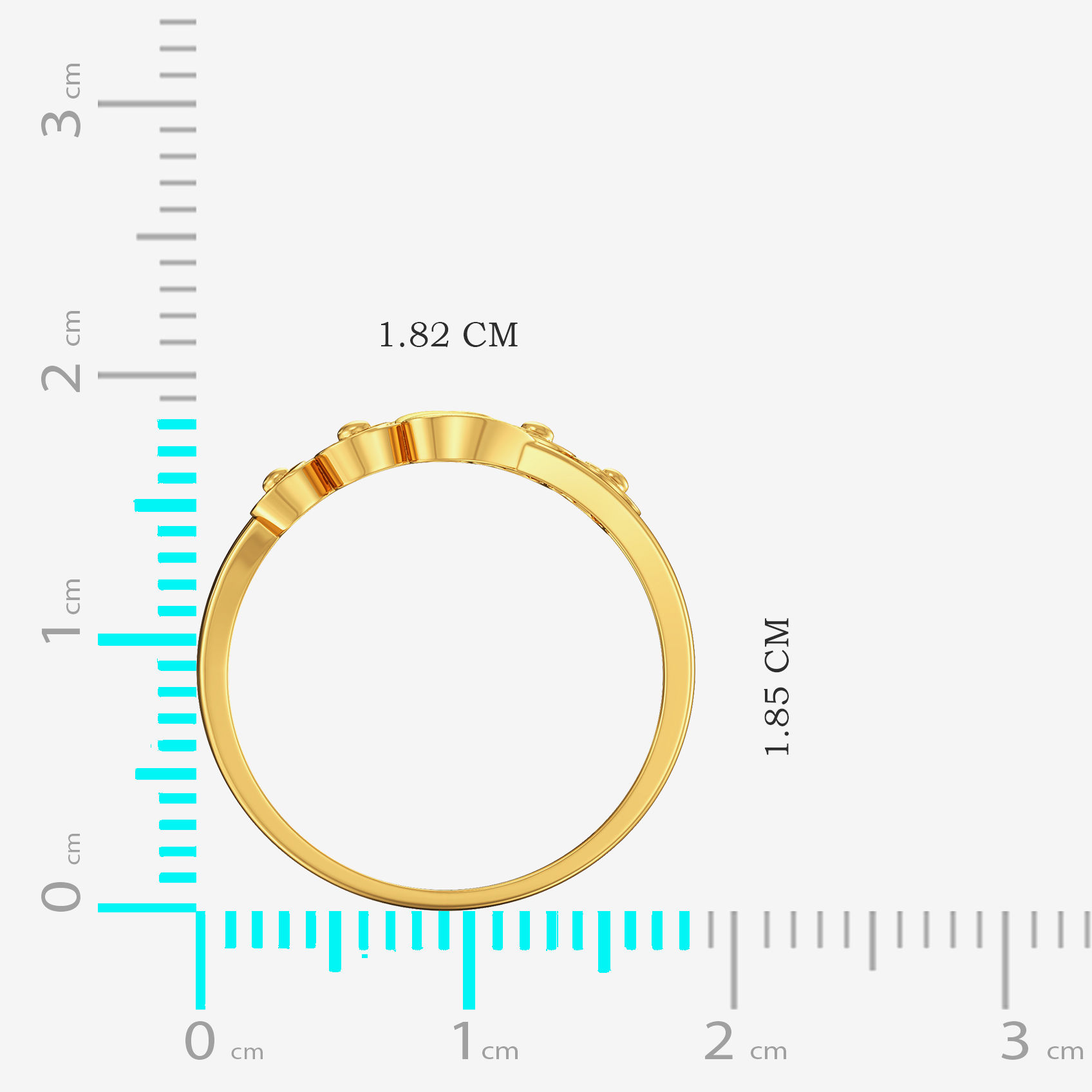 Adoration Gold Ring image