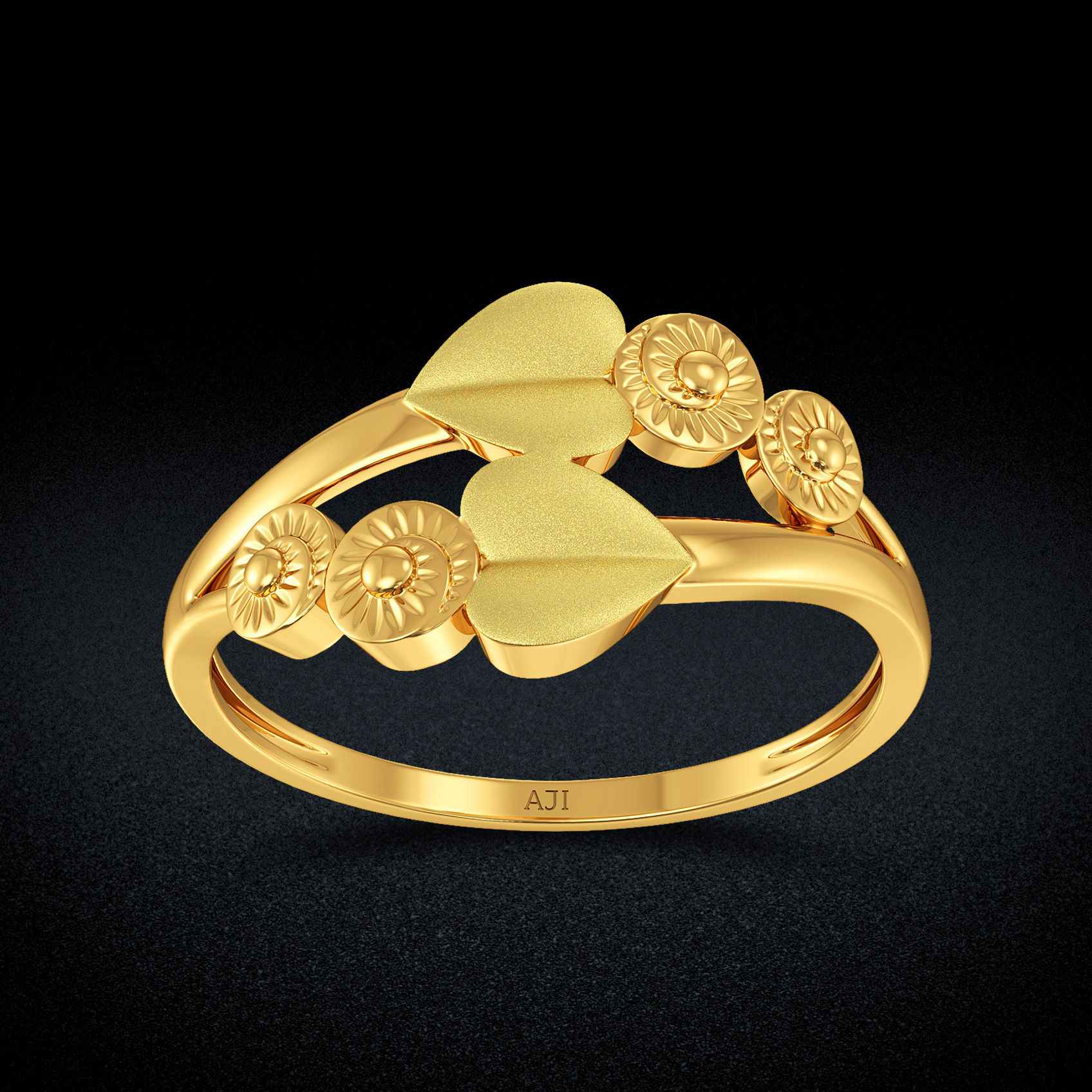 Adoration Gold Ring image