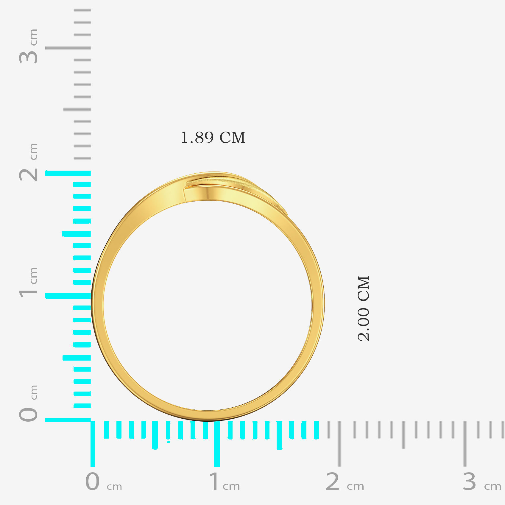 Bract Gold Ring image