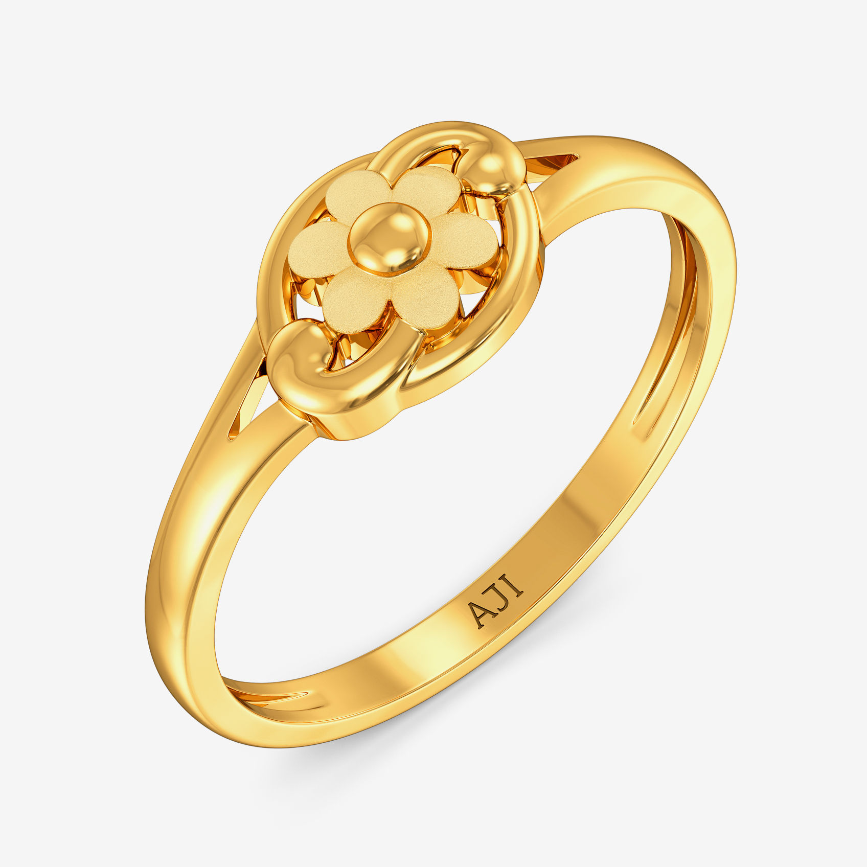 Floriated Gold Women Ring