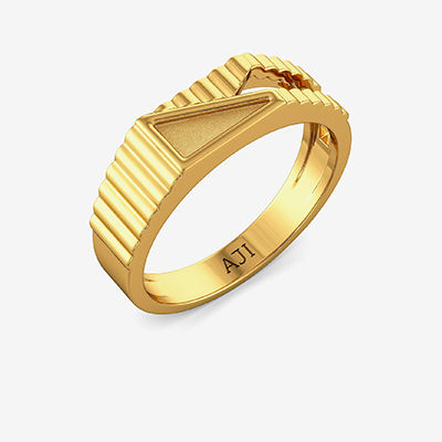 Elegant Stylish Kids Gold Ring alternate view 1