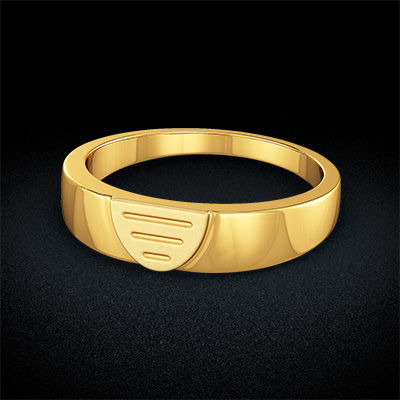 Delicate Stylish Kids Gold Ring alternate view 2