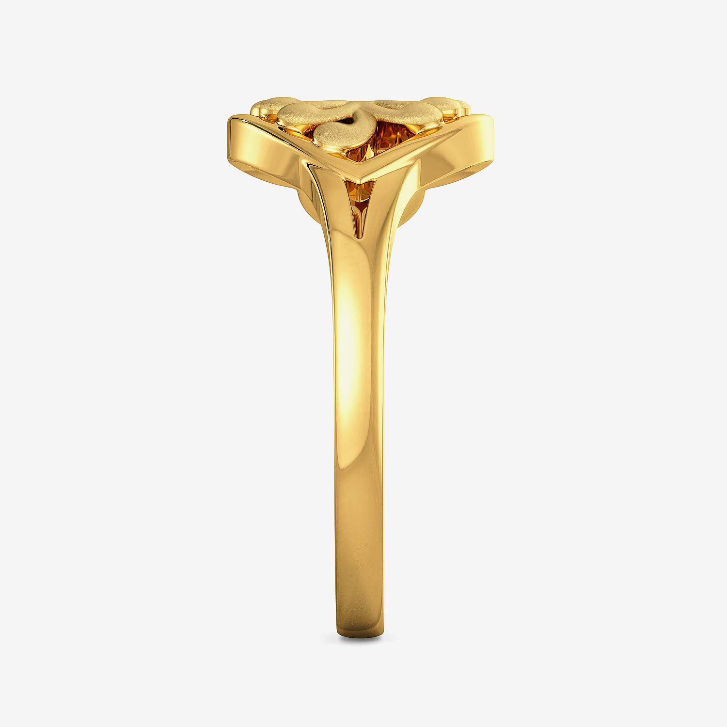 Pretty Leaflet Kids Gold Ring image