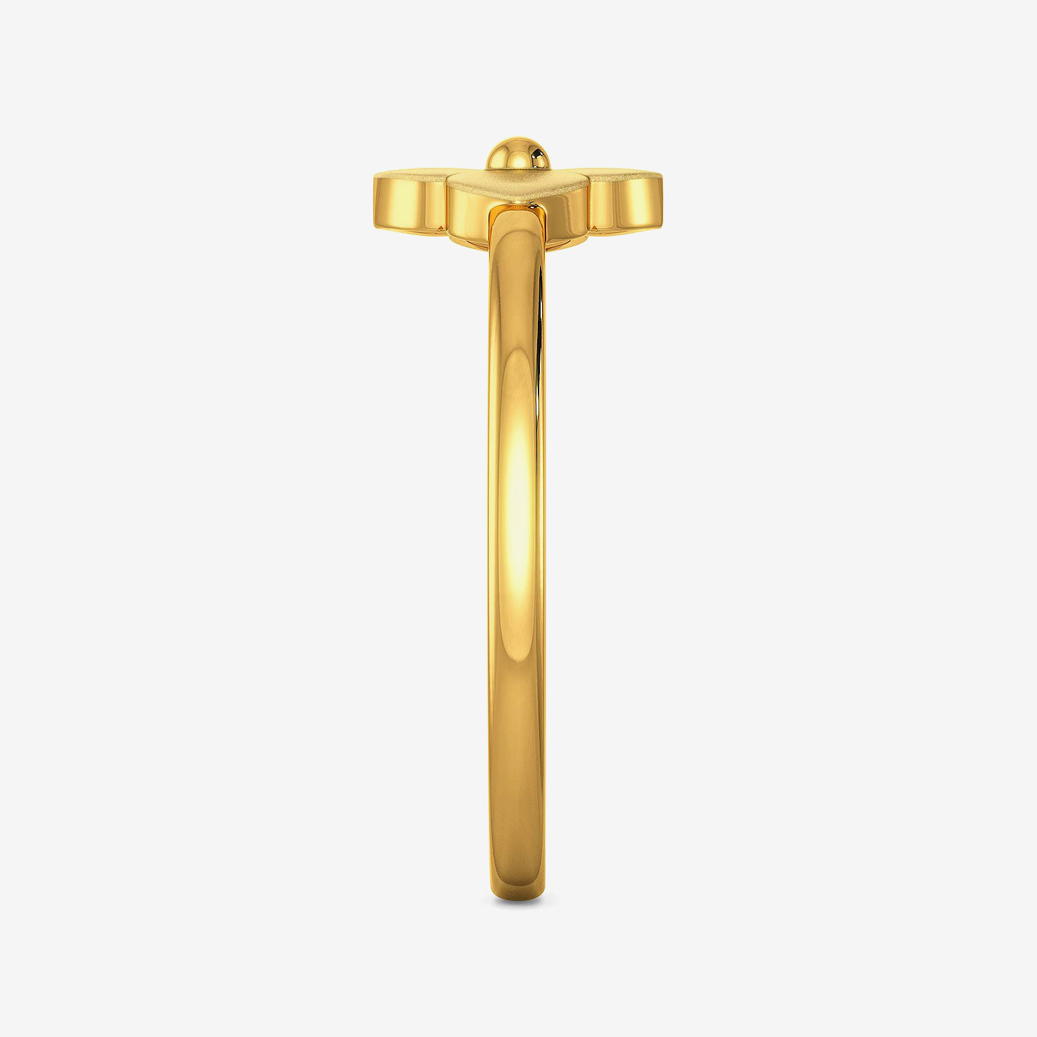 Delicate Floral Kids Gold Ring image