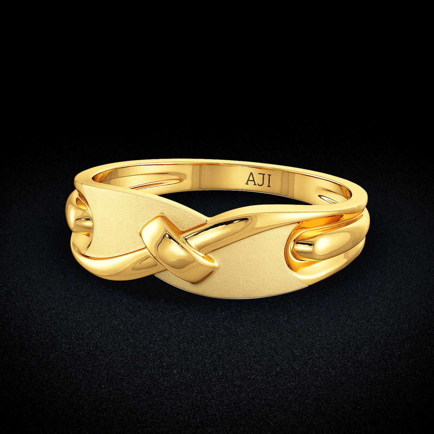 Cute Stylish Kids Gold Ring image