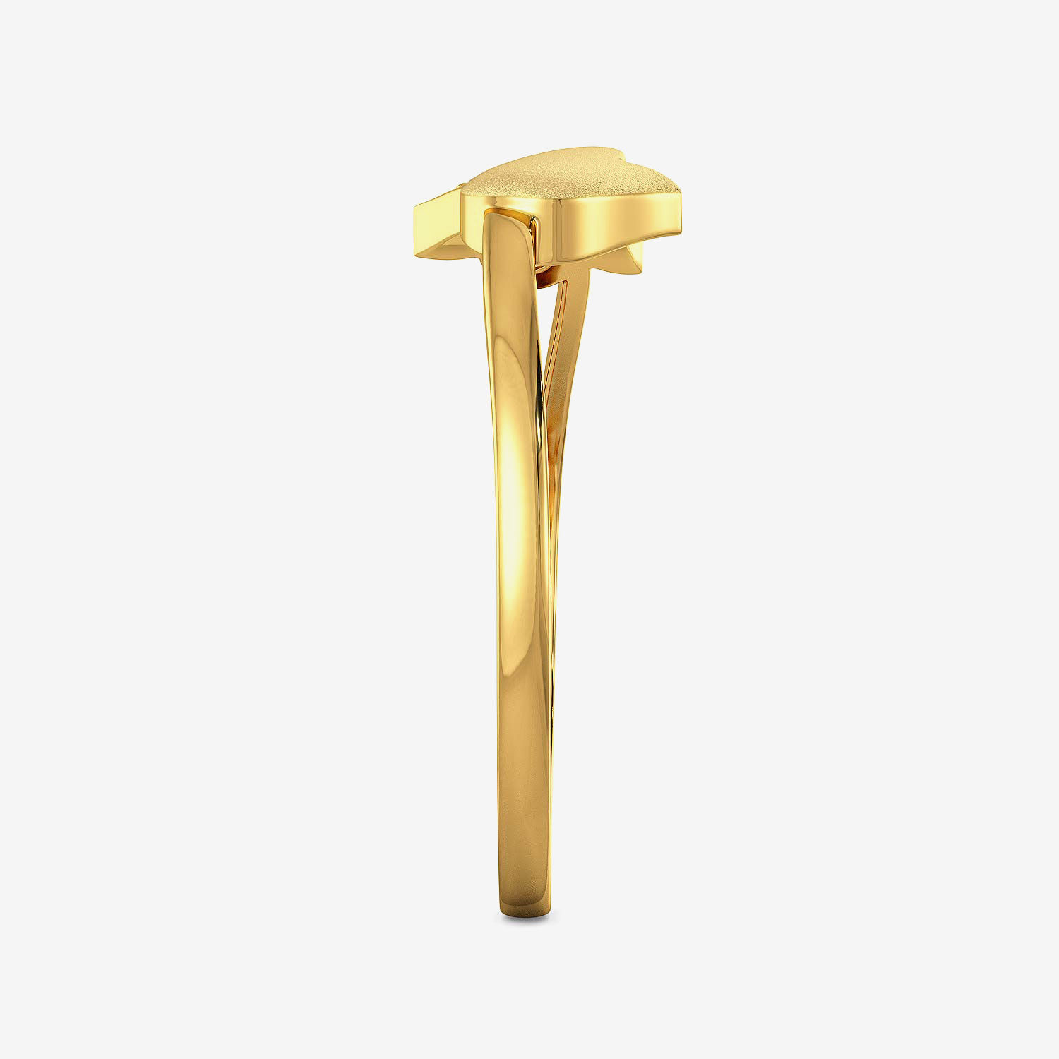 Gleaming Tulip Kids Gold Ring image