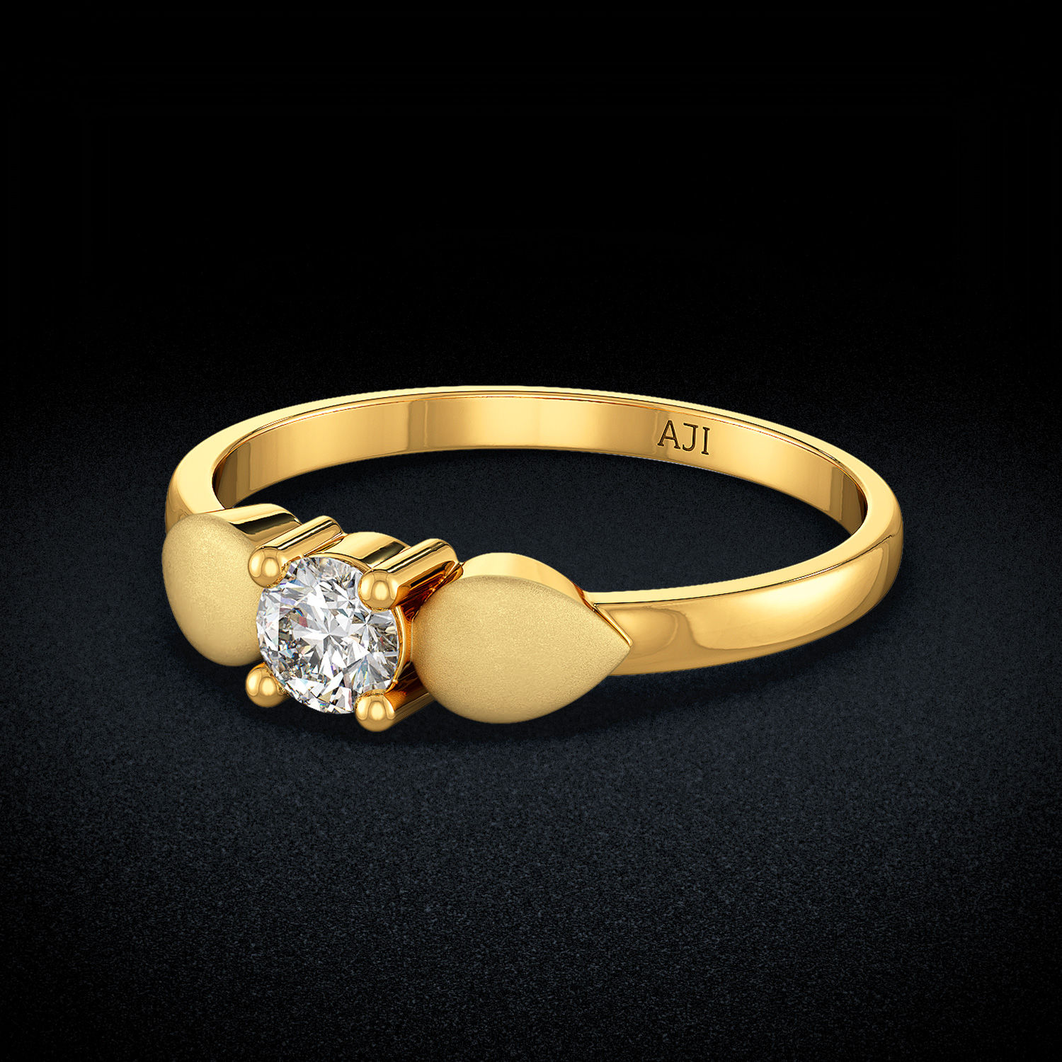 Petite Stylish Kids Gold Ring image