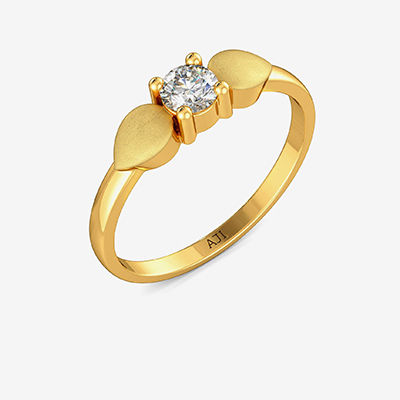 Petite Stylish Kids Gold Ring alternate view 1