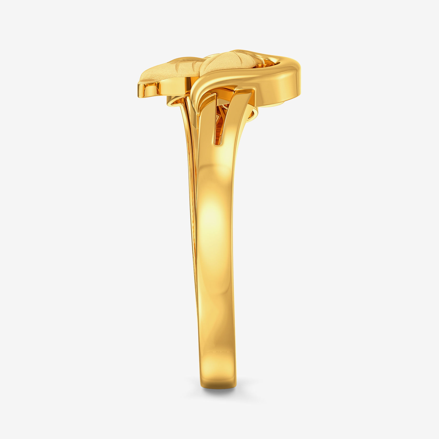 Leafy Gold Ring alternate view 3