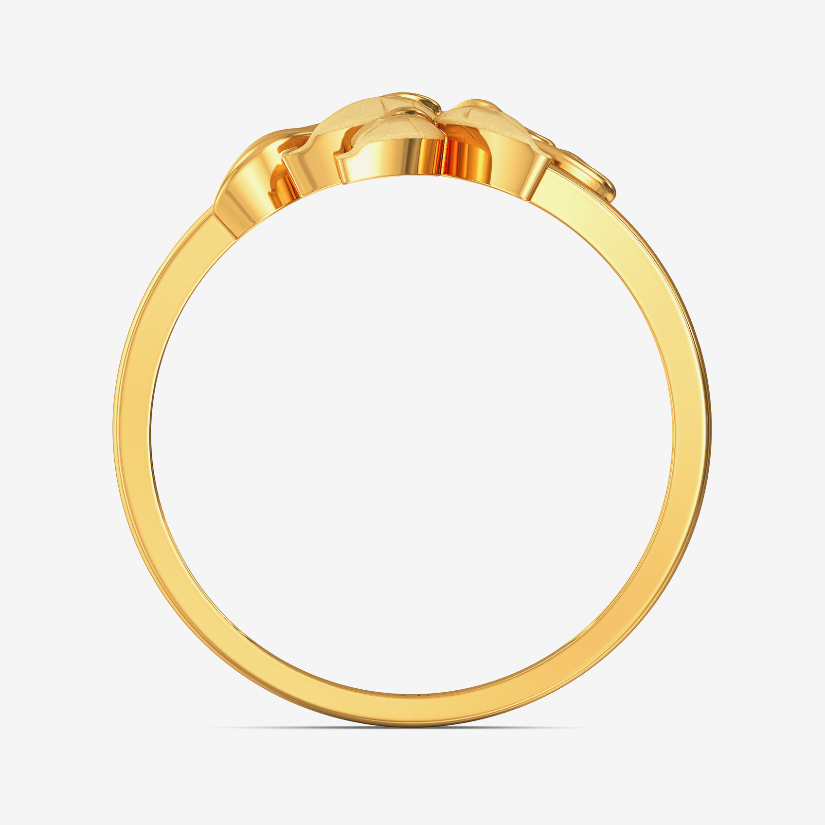 Leafy Gold Ring image