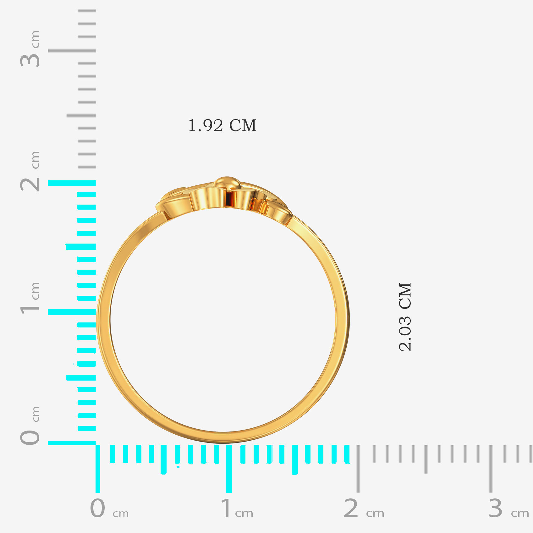 Bouquet Gold Ring image