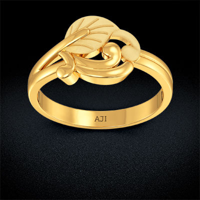 Verdant Gold Ring alternate view 2