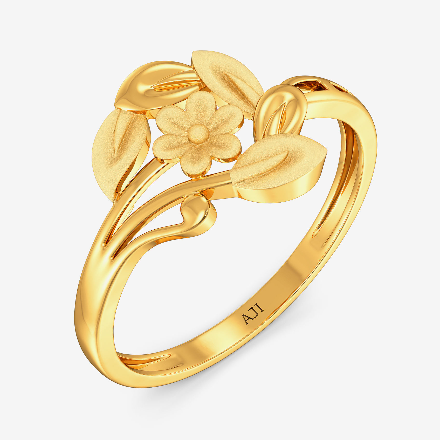 Blossomy Gold Ring
