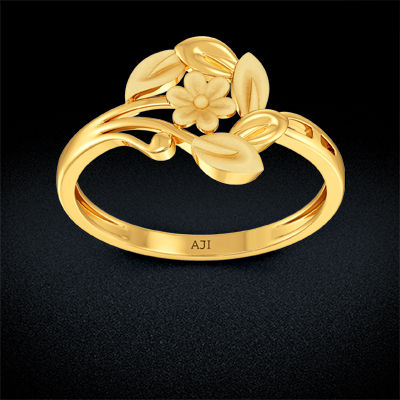 Blossomy Gold Ring alternate view 2