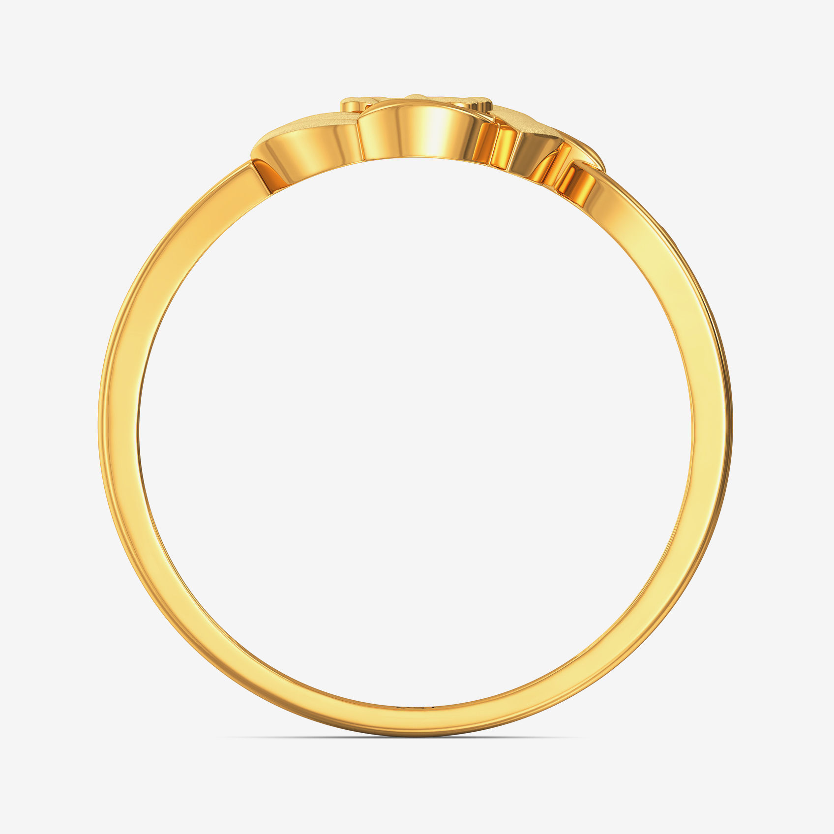 Blossomy Gold Ring image