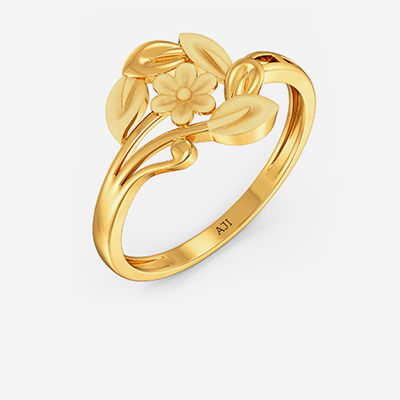 Blossomy Gold Ring alternate view 1