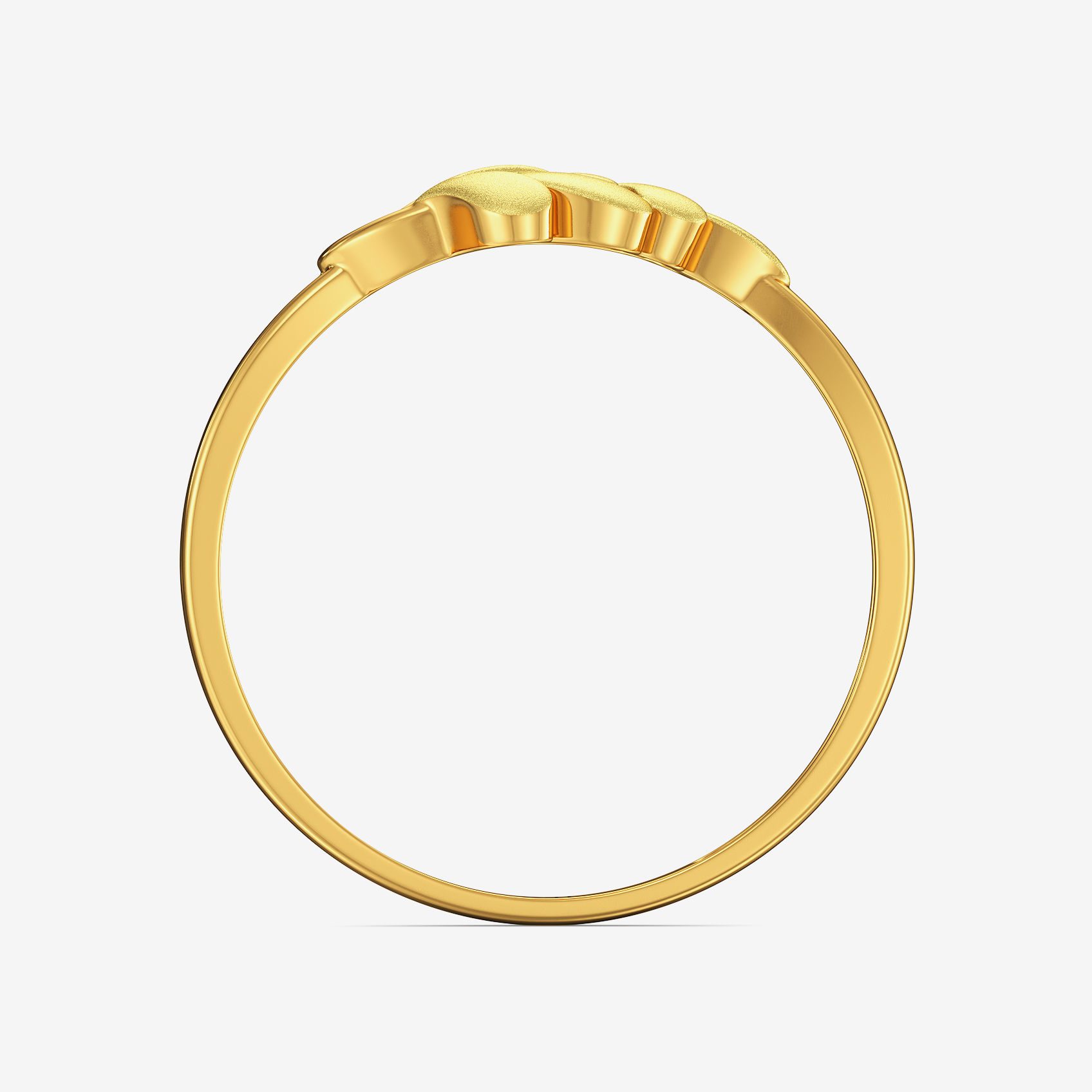 Radiant Floral Golden Ring image