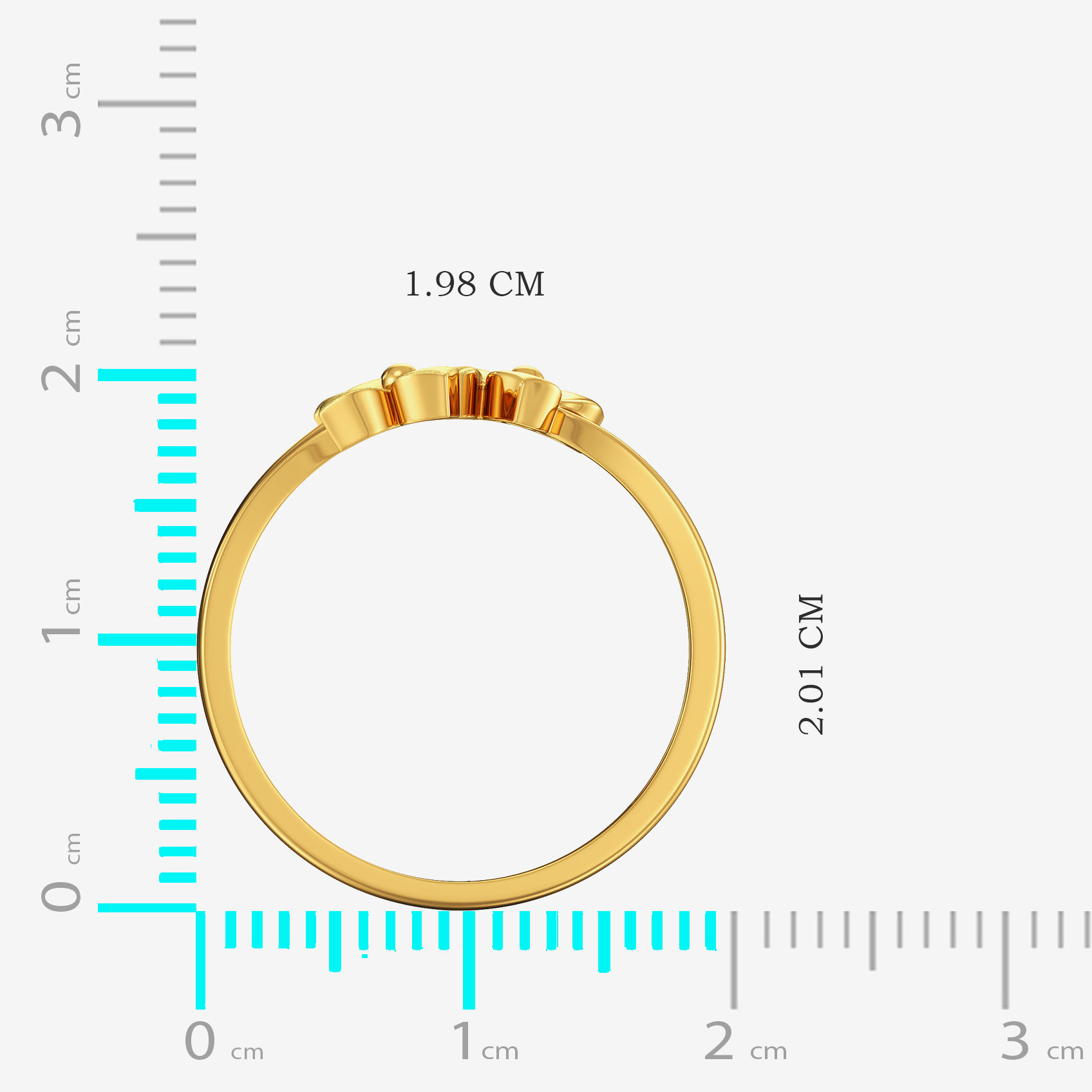 Scenic Gold Ring image