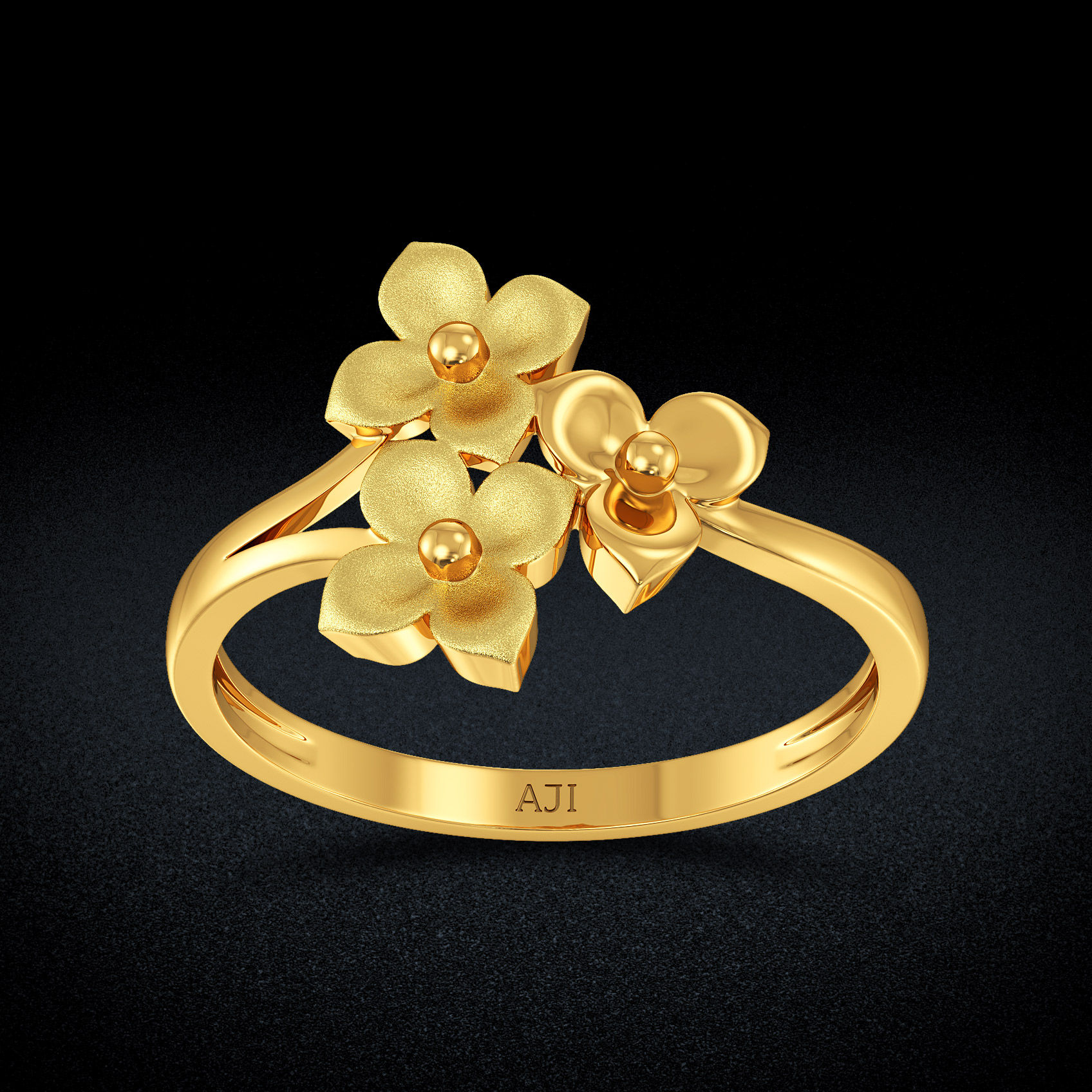 Scenic Gold Ring image
