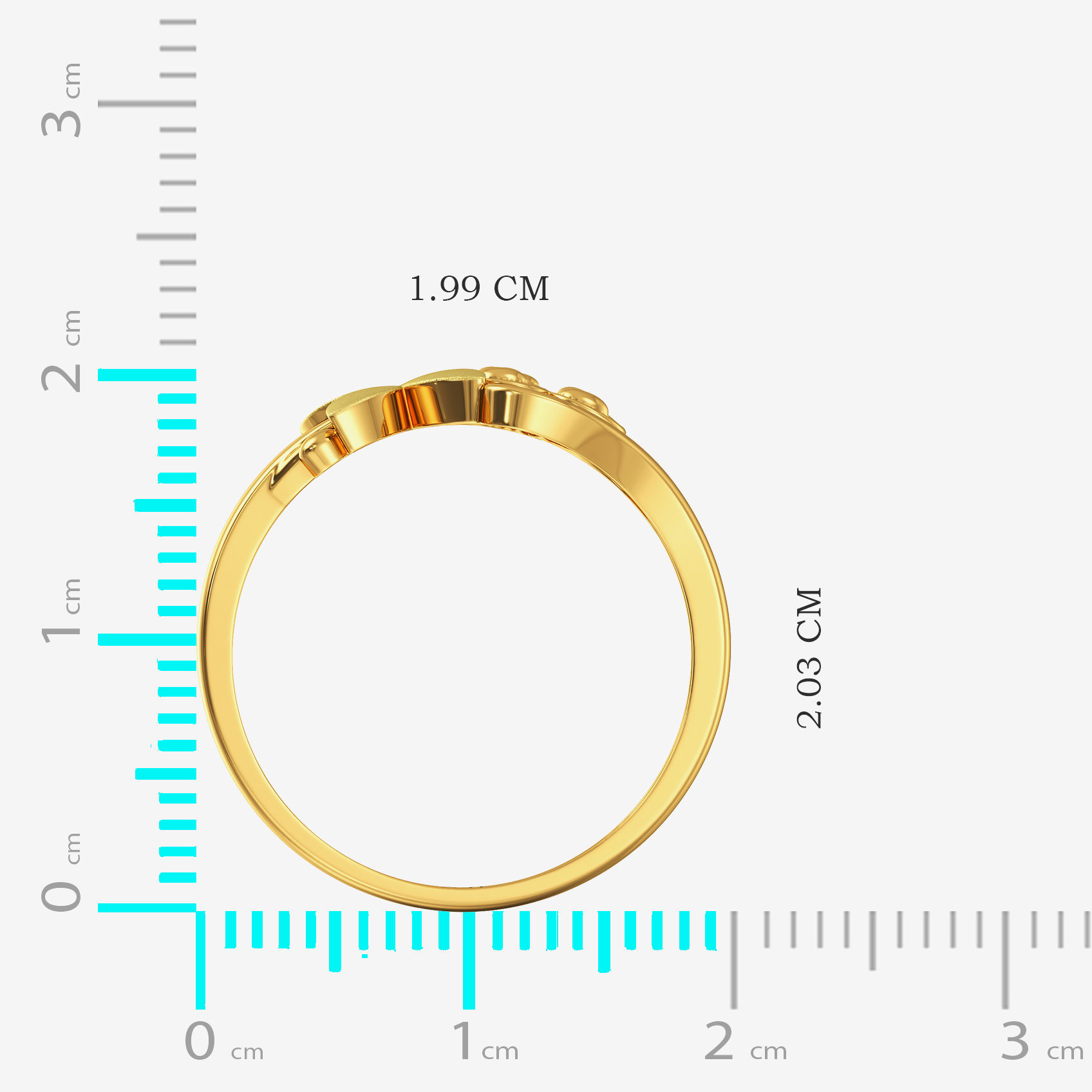 Butterfly Gold Ring image