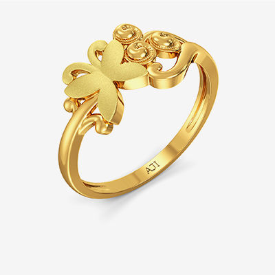 Butterfly Gold Ring alternate view 1