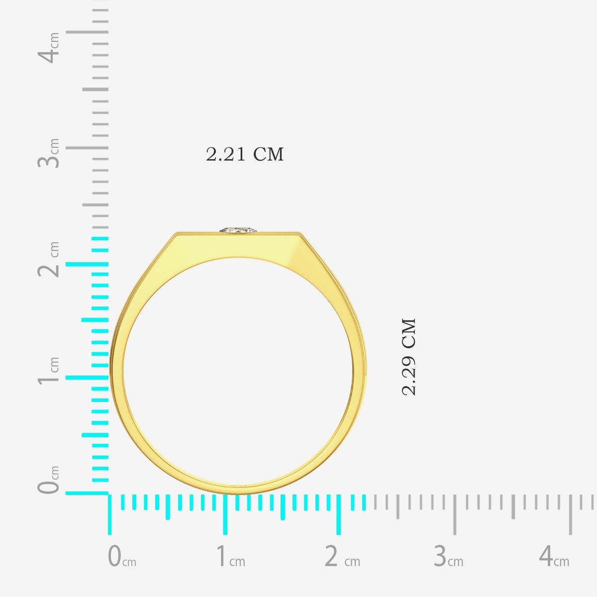 Signet Gold Ring alternate view 3