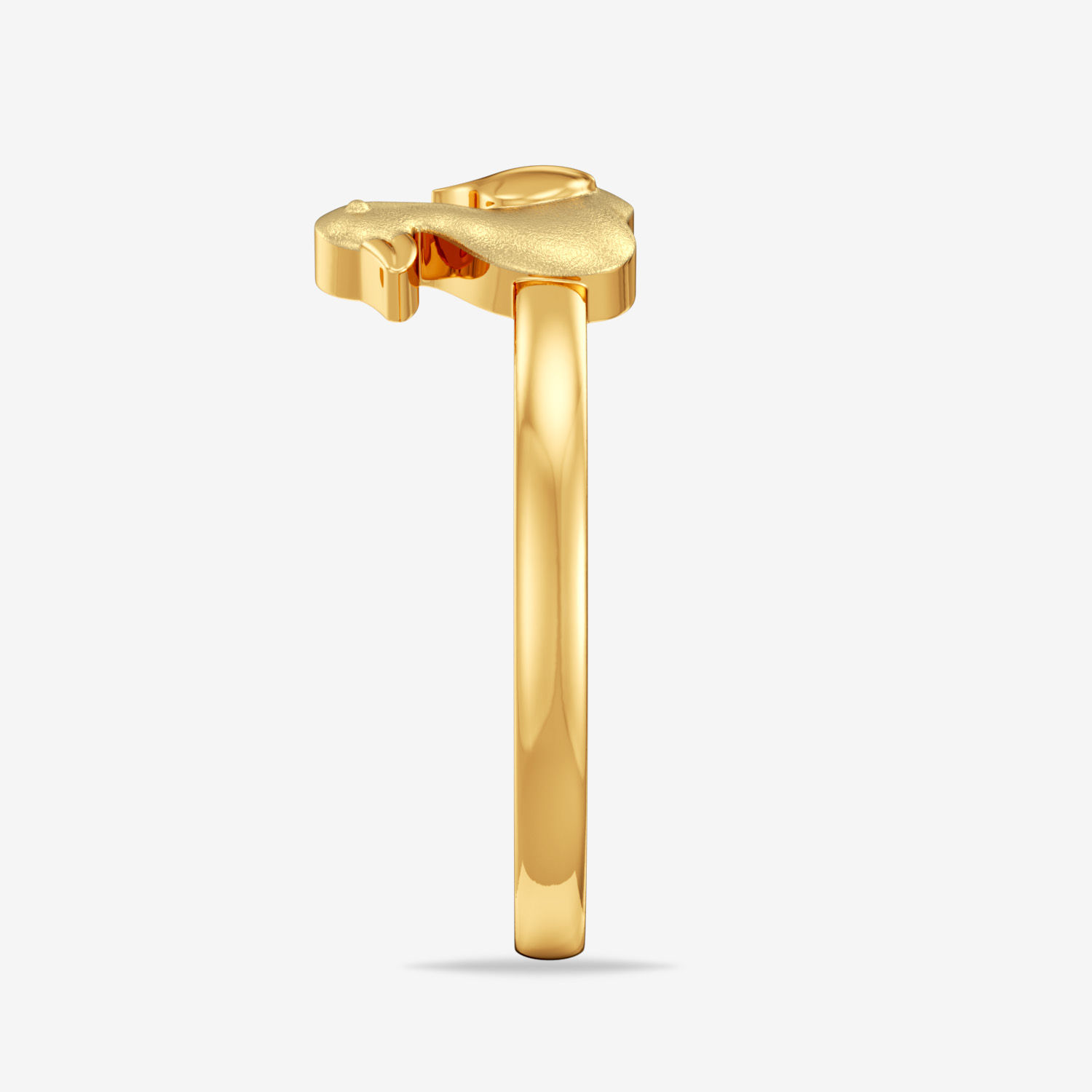 Stylish Duck Design Kid’s Gold Ring image
