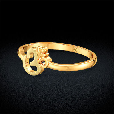 Ohm Design Kid’s Gold Ring alternate view 2